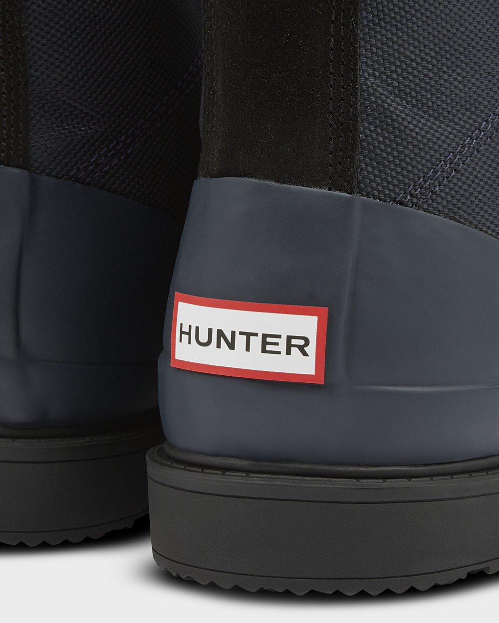 Bottines Hunter Original Insulated Commando Homme Bleu Marine/Noir PZTHLQK-47